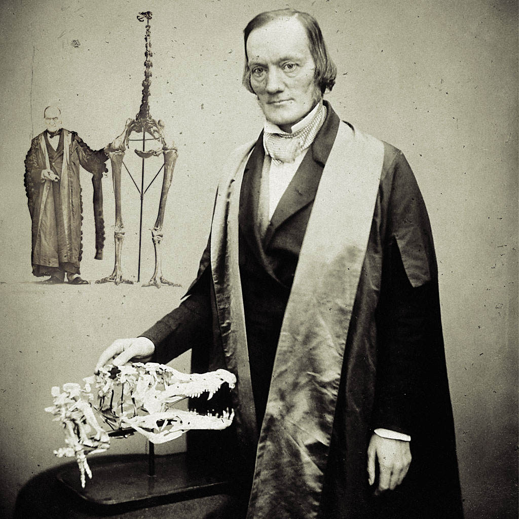 SI_Dinos_Paleontologos_2 <strong>Sir Richard Owen, o criador do termo “dinossauro”.</strong>