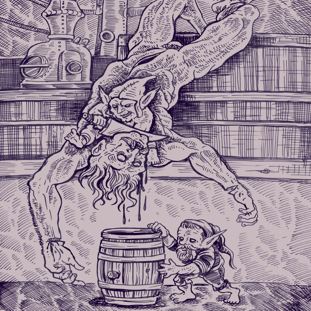 SI_Mitologia_Nordica_6_A <strong>Os anões não tiveram escrúpulos na hora de fabricar o hidromel da poesia.</strong>