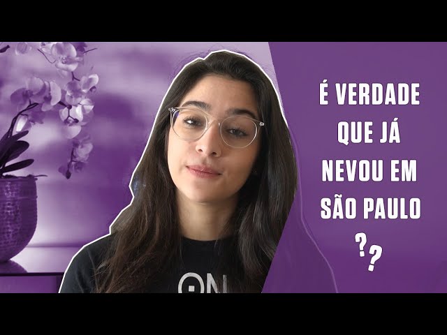 É verdade que já nevou em São Paulo?