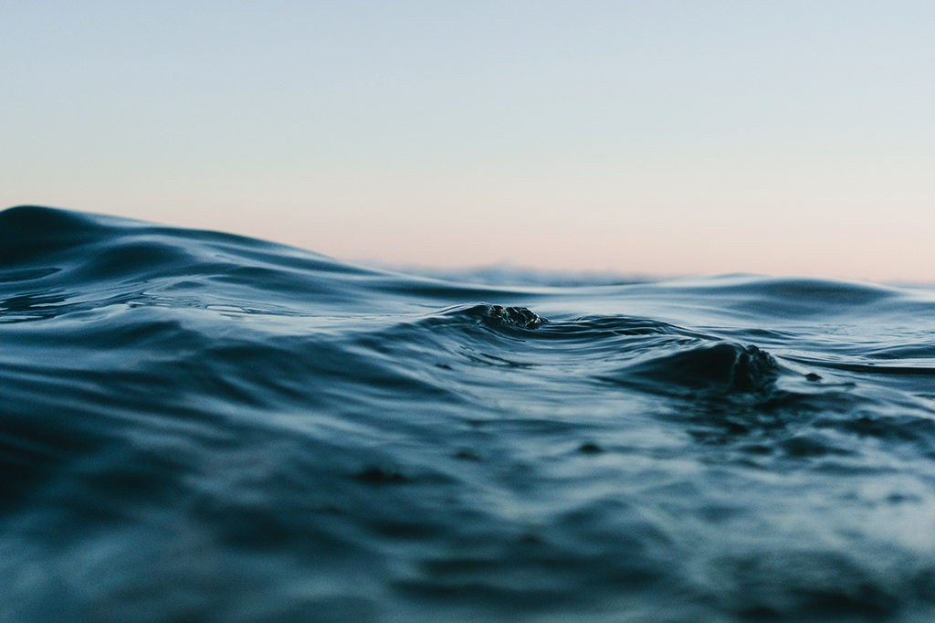 Para onde vai a água quando a maré está baixa?