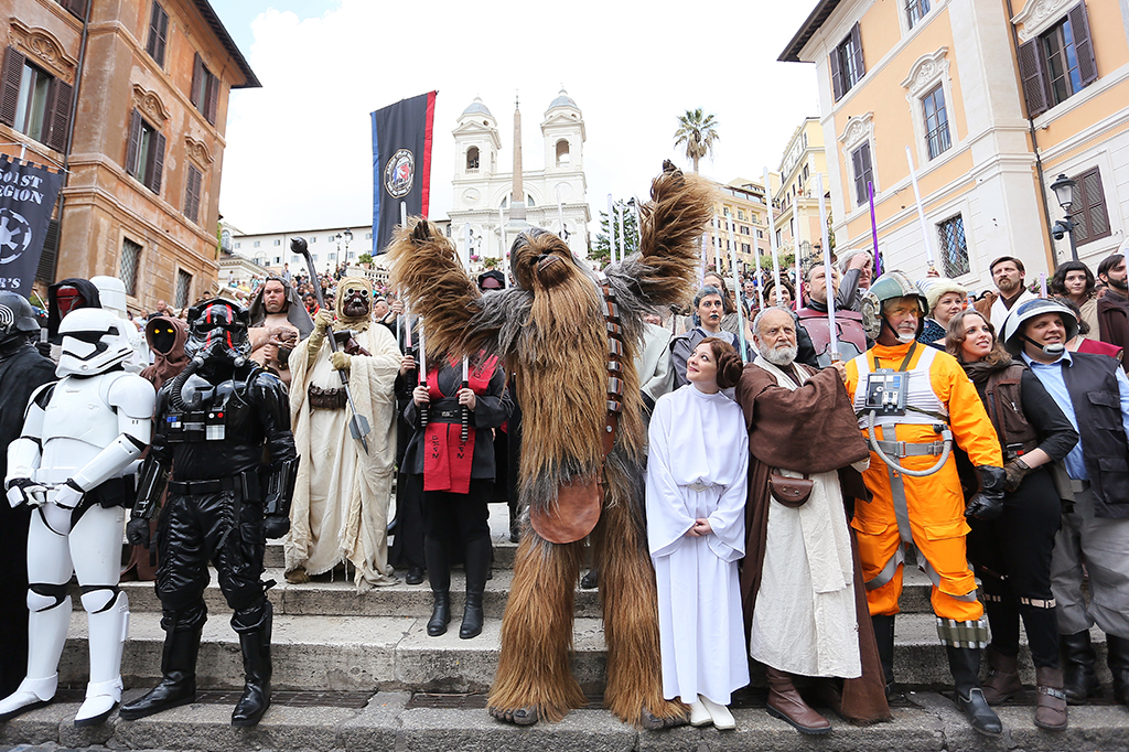 star-wars-day_site Flashmob durante o Star Wars Day 2019 em Roma.