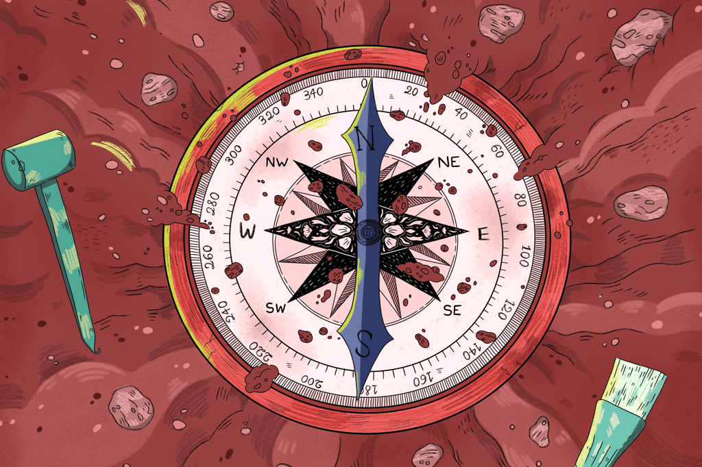 Como surgiram a ideia e os nomes dos pontos cardeais?