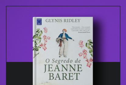 Capa do livro "O Segredo de Jeanne Baret", de Glynis Ridley