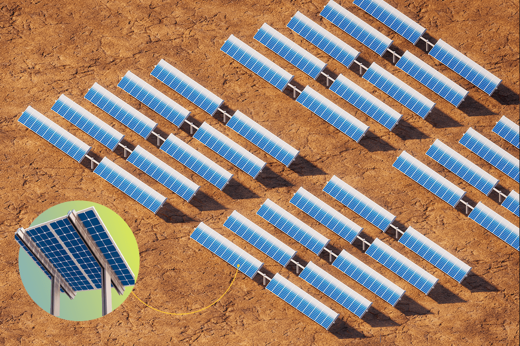 Além de fazer muito sol no Piauí, o solo da região tem alta “taxa de albedo”: reflete parte da luz solar, que é captada pelo lado de baixo das placas.