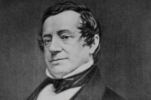 Retrato de Washington Irving.