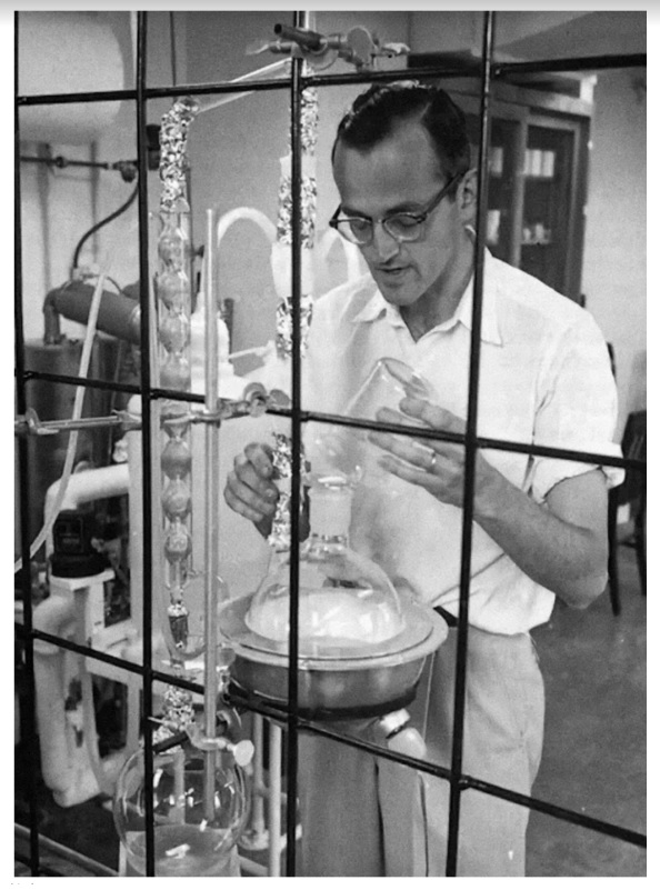 deriva – figura 3 Clair Patterson: o geoquímico que determinou a idade da Terra em 1956.