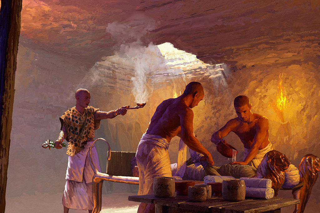 Resíduos em cerâmicas revelam os ingredientes das mumificações