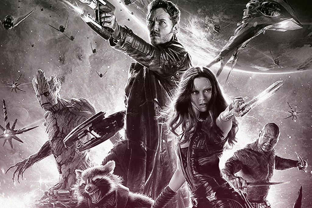 SI_450_playlist_abre_06 Poster de divulgação do filme Os Guardiões da Galáxia.