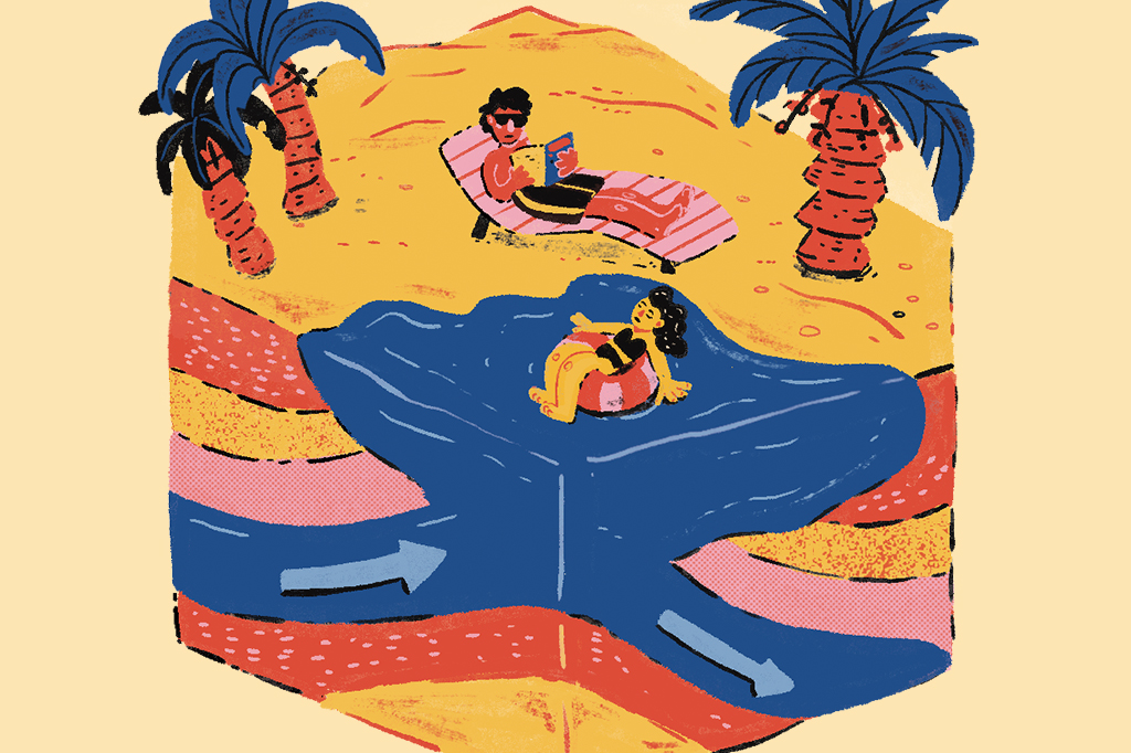 Como se forma um oásis?