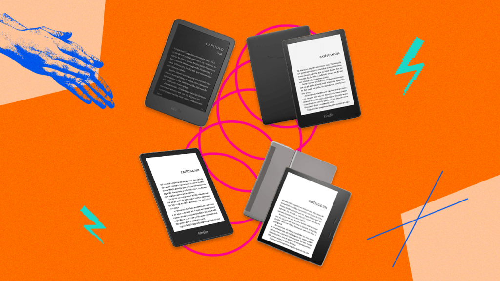 Como funciona a tela do Kindle?