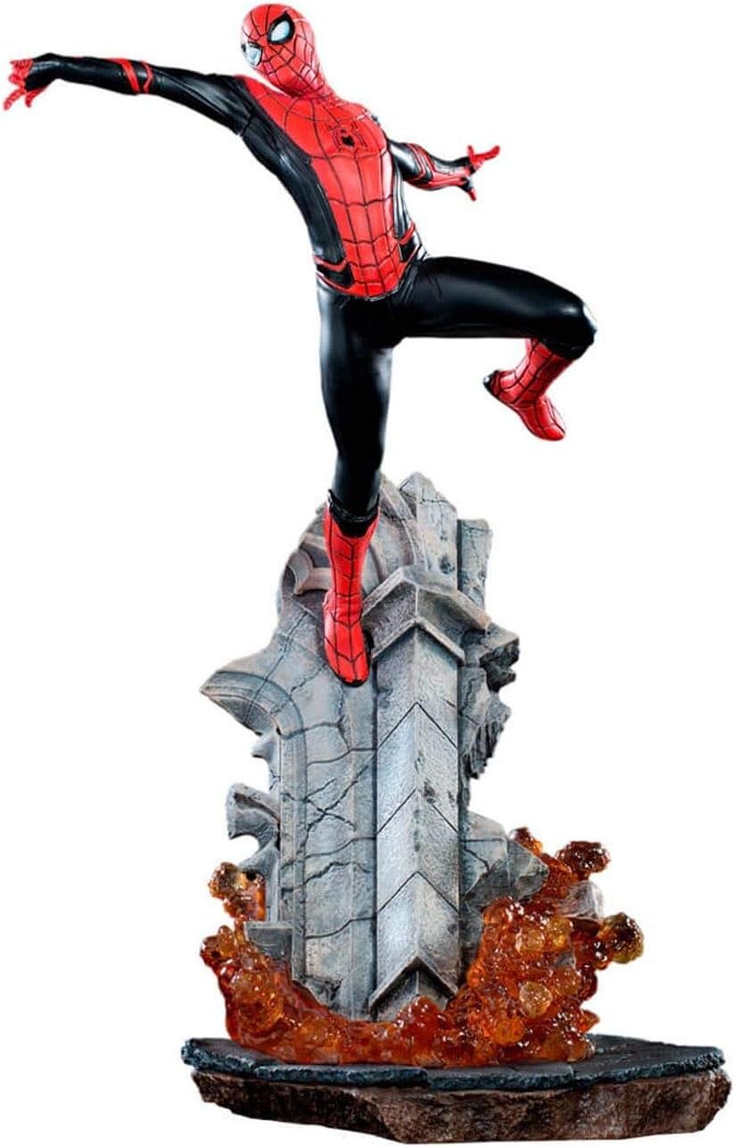 Iron Studios Estátua de arte FFH BDS do Homem-Aranha 1:10, multi