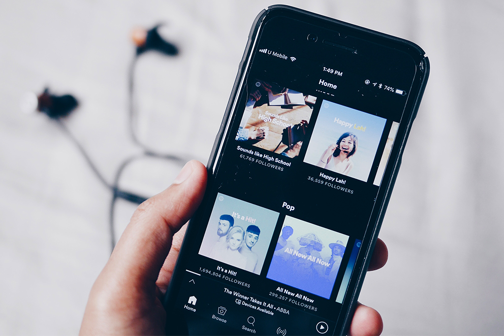 Golpe lava dinheiro no Spotify