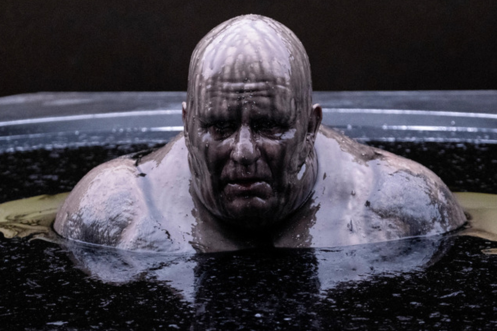 Stellan Skarsgård intepretando Barao Vladimir Harkonnen em Duna: Parte 2 (2024).