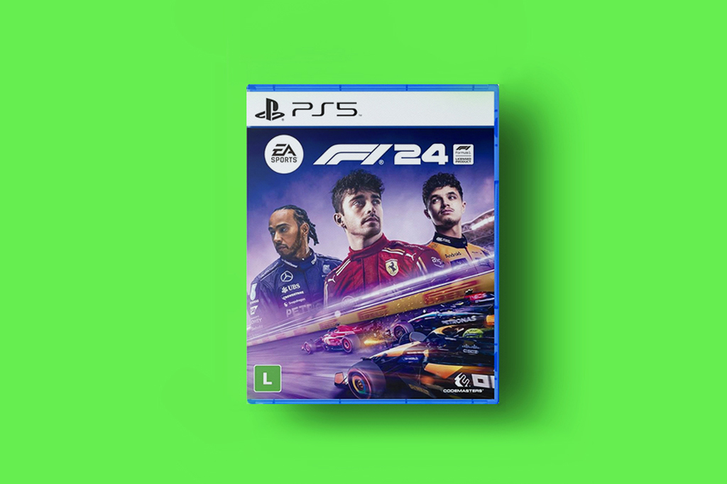 Capa do jogo de console "F1 24 - PlayStation 5"