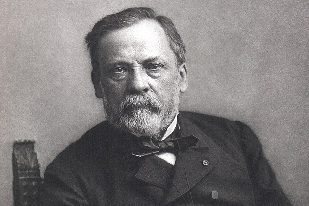 Imagem de Louis Pasteur.