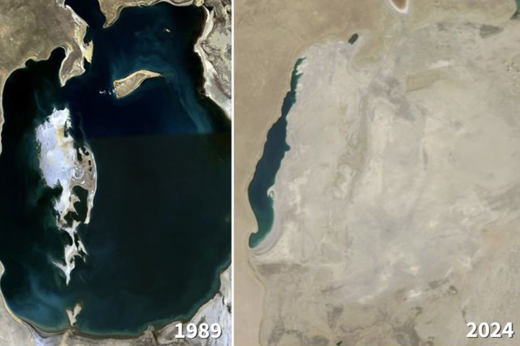 Lago que ja foi o 4º maior do mundo se tornou um deserto, revela relatório