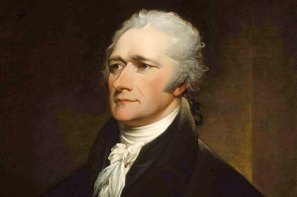 Imagem de Alexander Hamilton.