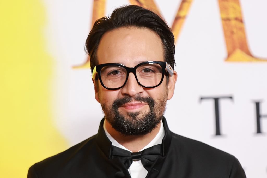 Foto do artista Lin-Manuel Miranda.