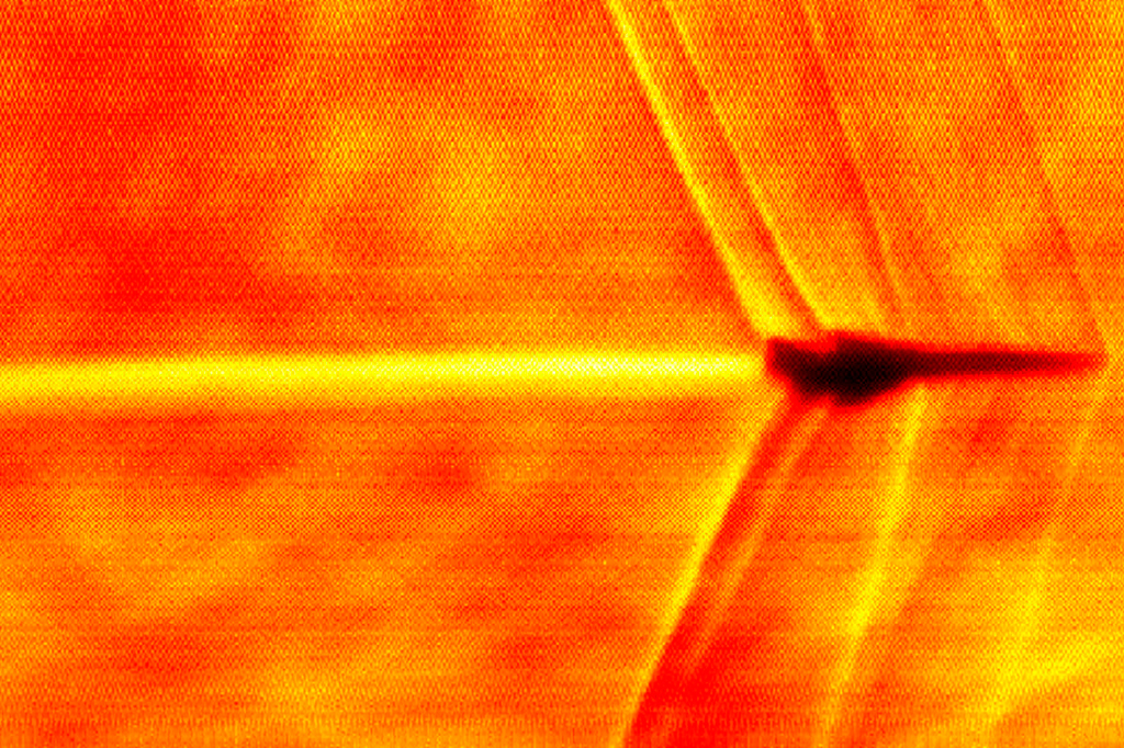 NASA divulga foto de aeronave quebrando a barreira do som; confira