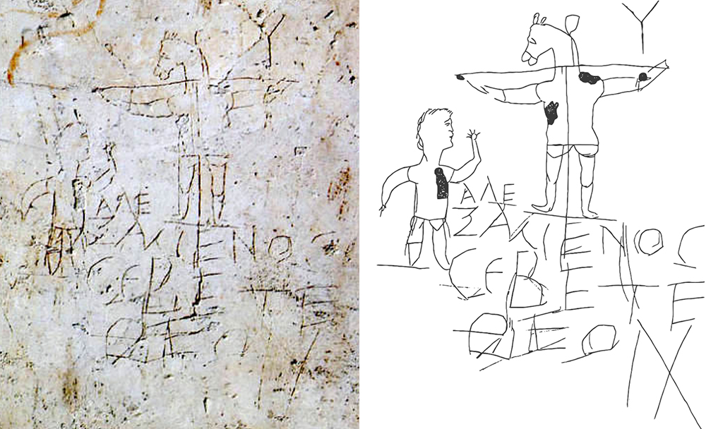 Grafite de Alexamenos: por que a imagem mais antiga de Jesus tem cabeça de asno?
