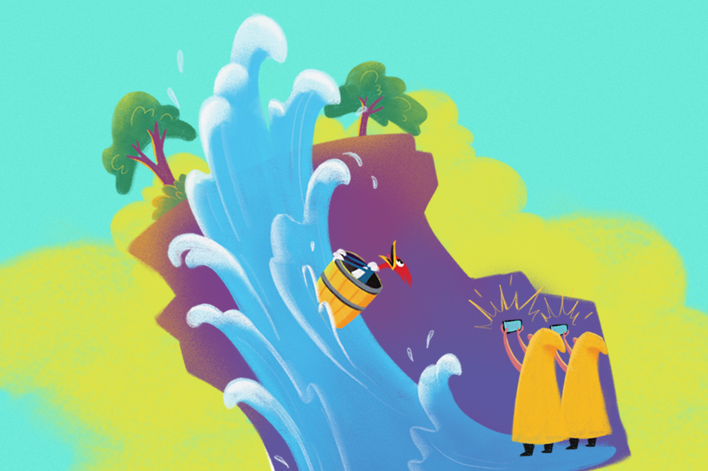 É possível inverter o sentido de um rio?