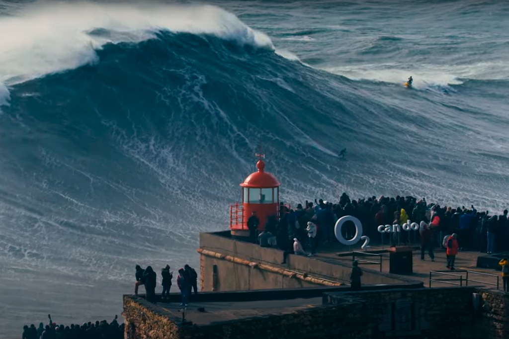 Qual o fenômeno por trás das ondas gigantes de Nazaré?