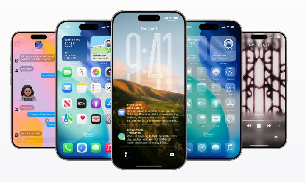 iOS 26 traz mudanças visuais agradáveis – e ajuda a Apple a ganhar tempo