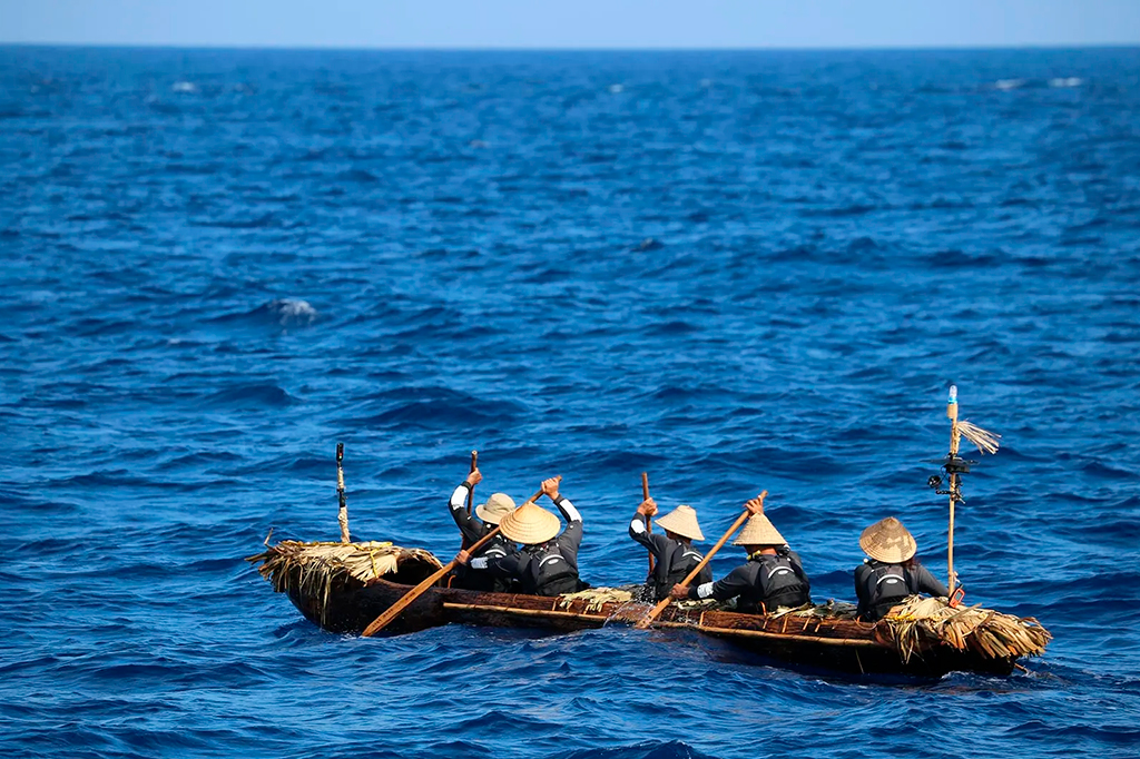 45 horas em um bote de madeira: cientistas recriam viagem marítima feita há 30 mil anos