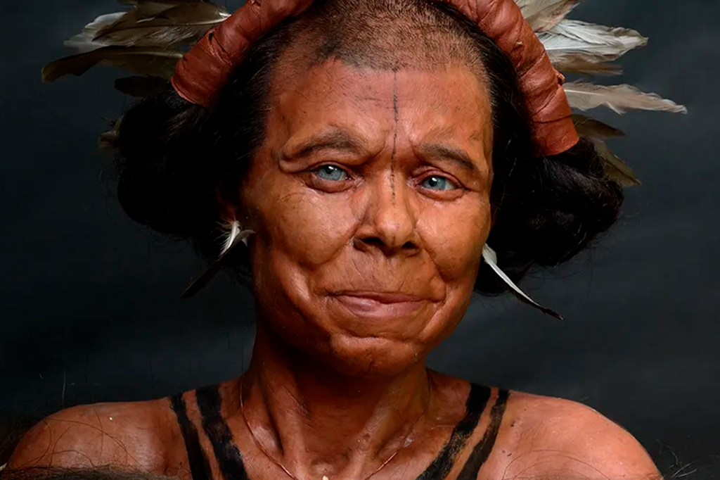 Cientistas reconstroem rosto de mulher que viveu na Idade da Pedra