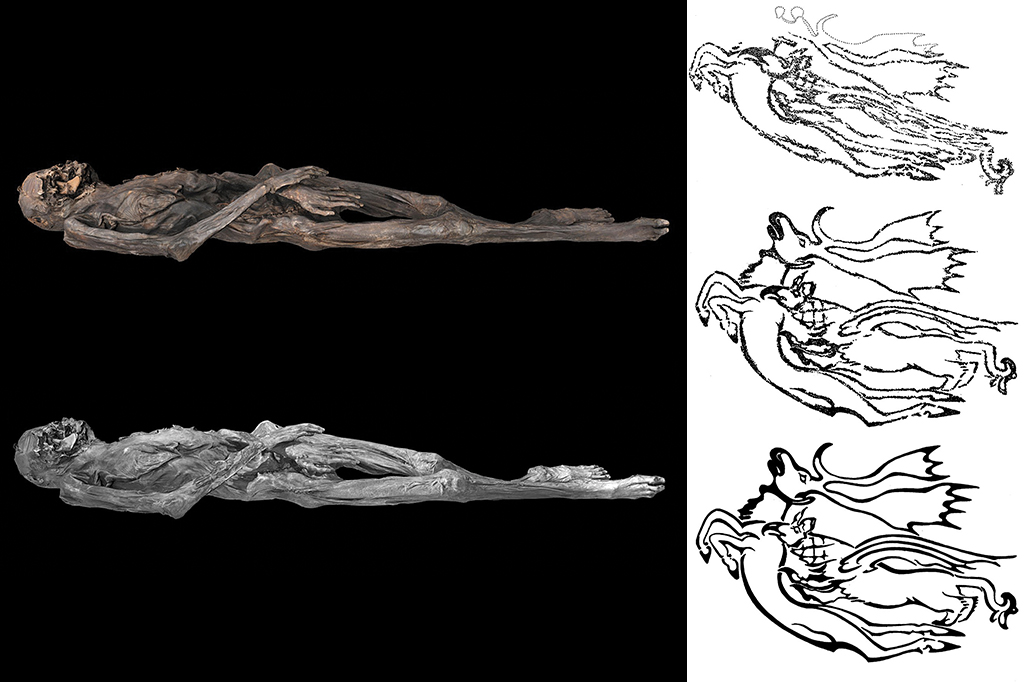 Cientistas desvendam tatuagens de animais em múmias do gelo de mais de 2 mil anos