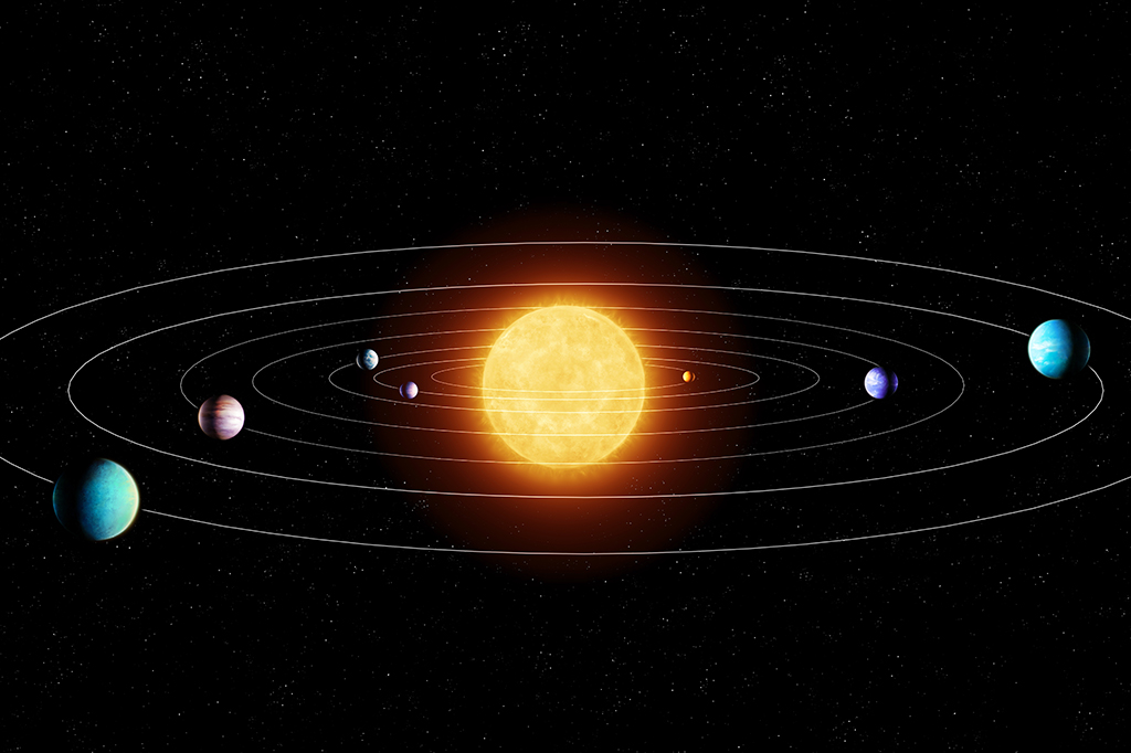 Por que os planetas se movem?