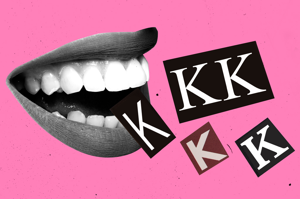 Por que a letra “k” é usada para mandar risadas?